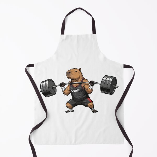 Item preview, CrossFit Capybara | Weightlifting WOD Rodent designed and sold by imaginariun.