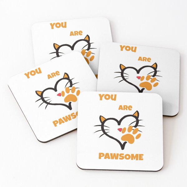 Item preview, You Are PAWSOME – Cute Animal Lover Pun Design designed and sold by LoversEyes.