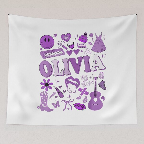 Item preview, Purple Y2K Aesthetic – Personalized Olivia Music Collage designed and sold by 3liegy.