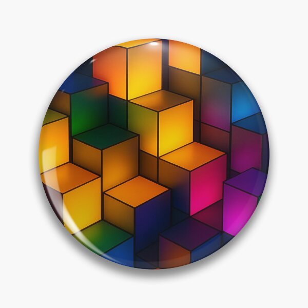 Item preview, Bright geometric color worlds designed and sold by Sigtrix.