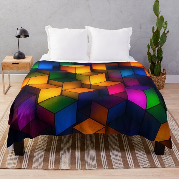 Item preview, Bright geometric color worlds designed and sold by Sigtrix.