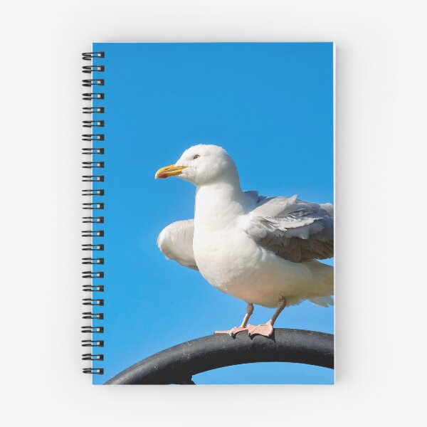 Item preview, Herring Gull Larus-argentatus Perched On A Lamp-post  designed and sold by Dorset Girl.