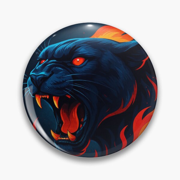 Item preview, Panther flame, power and mysticism designed and sold by Sigtrix.