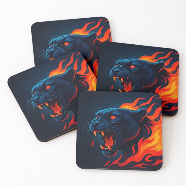 Item preview, Panther flame, power and mysticism designed and sold by Sigtrix.