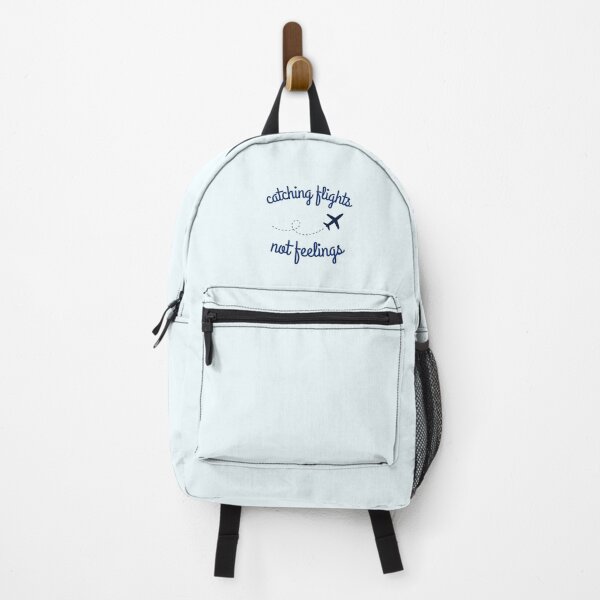 Item preview, Catching flights, not feelings ✈️ — for the wanderers, dreamers, and travel divas designed and sold by QuotesPrints.