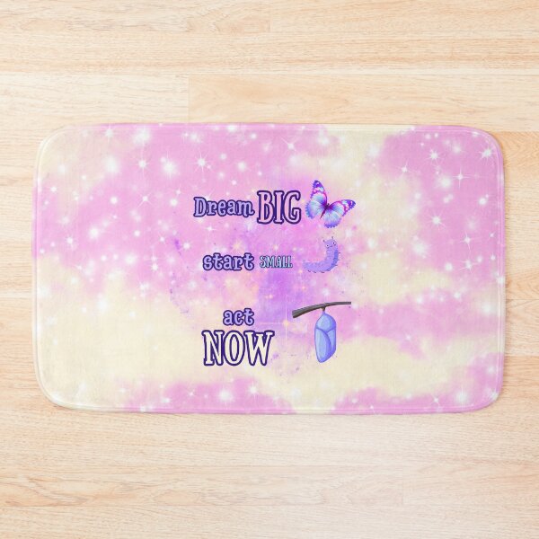 Item preview, Dream Big, Start Small, Act Now | Butterfly Growth Motivational Poster designed and sold by MagicContOasis.