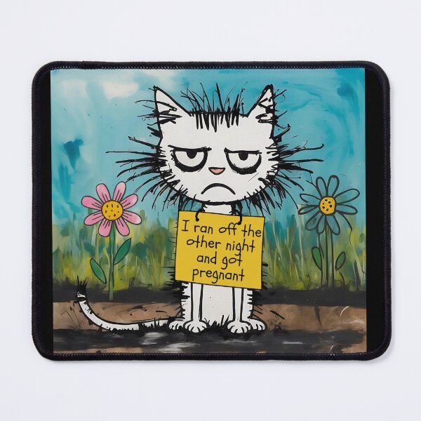 Item preview, Funny Cat Drawing Meme Pet Shaming 2 designed and sold by TackyTime.