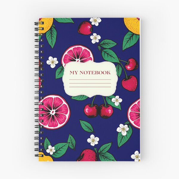 Item preview, Fun Fruit Design Journal for Ideas & Thoughts designed and sold by Pandi-makes.