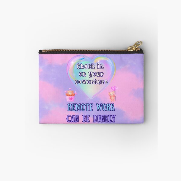 Item preview, Remote Work Can Be Lonely | Coworker Support Poster | Cute Check-In Reminder designed and sold by MagicContOasis.
