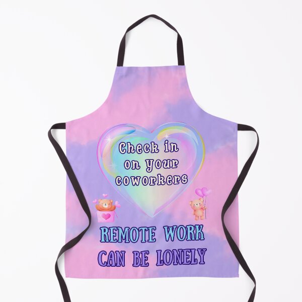 Item preview, Remote Work Can Be Lonely | Coworker Support Poster | Cute Check-In Reminder designed and sold by MagicContOasis.