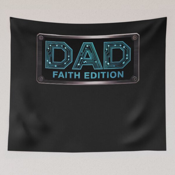 Item preview, Dad Faith Edition Circuit Art: A Father's Day Inspired By Christian Technology   designed and sold by elynne9.