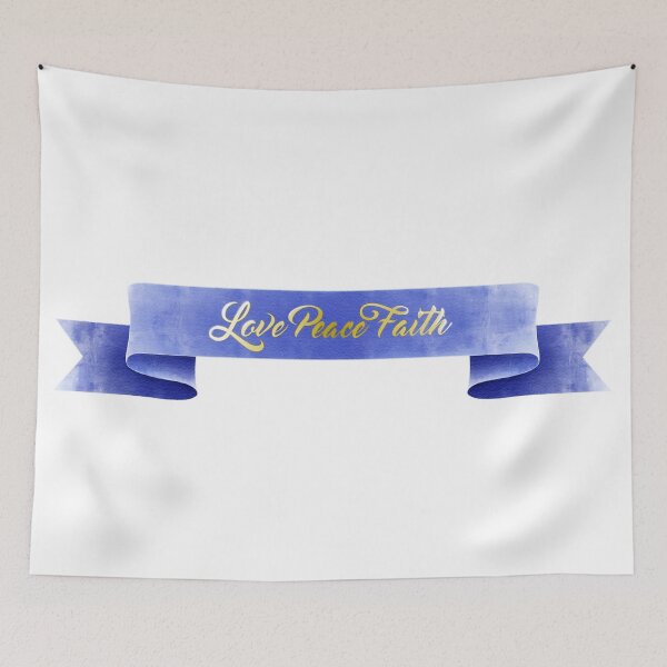 Item preview, Love, Peace, Faith ~ Gold & Sky palette designed and sold by Lily Illustratio Fidei.