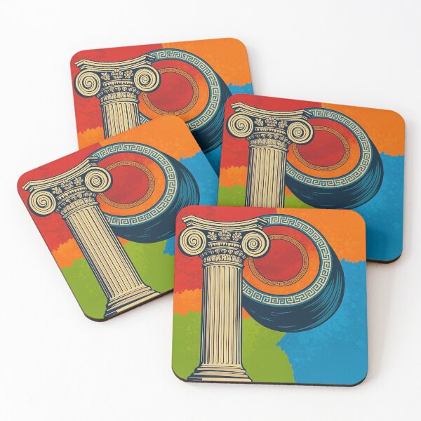 Item preview, Neo-Classical Pop – Column Meets Color designed and sold by NaniRm.