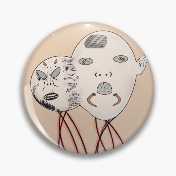 Item preview, Two faced alien designed and sold by Bubblehavoc.