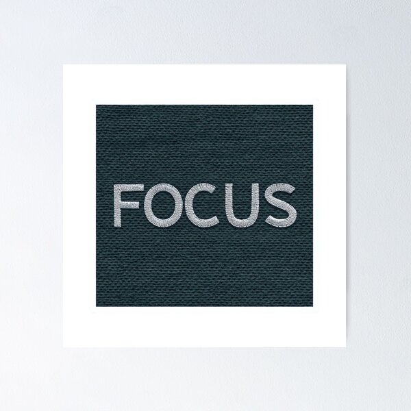 Item preview, FOCUS – Precision Mindset Emblem Sticker Best-selling design Premum quality viral drop reloaded designed and sold by Imaginarium of Chaos falcon88 .