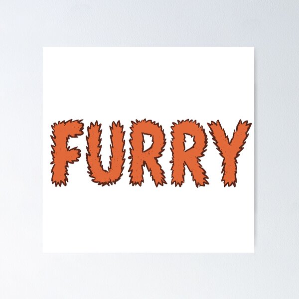 Item preview, Furry Fun Fur Text designed and sold by FarieArt.
