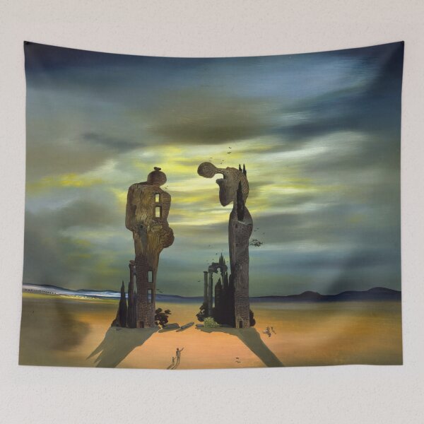 Item preview, Salvador Dali Archaeological Reminiscence of Millet's Angelus, Surrealism designed and sold by Artistic Gift Print.