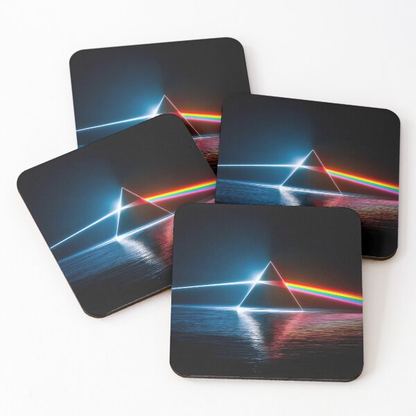 Item preview, Pyramid casting a rainbow spectrum over water designed and sold by AngelottiCR.