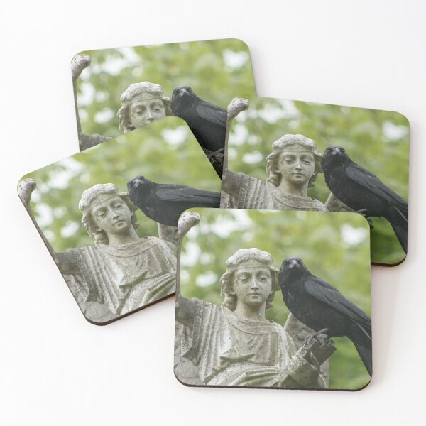 Item preview, Crow on statue designed and sold by Plyndara.