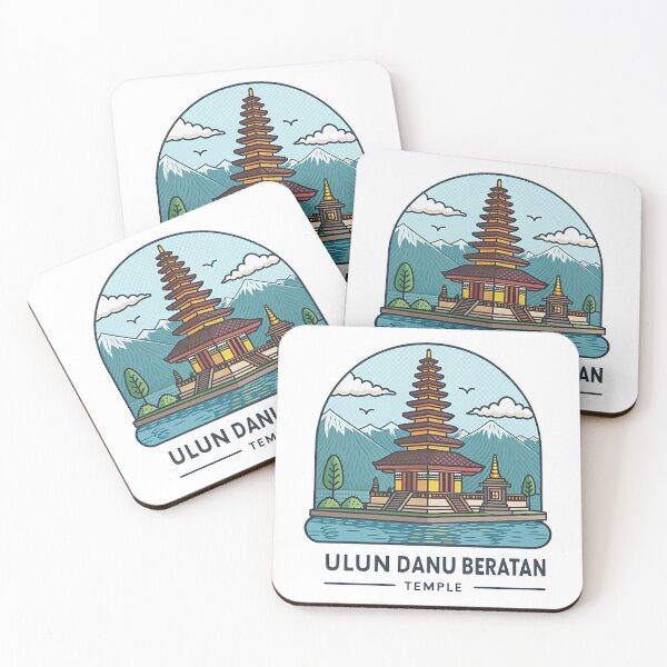 Item preview, Bali Ulun Danu Beratan Temple designed and sold by likbatonboot.