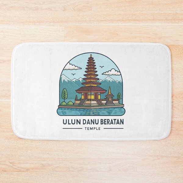 Item preview, Bali Ulun Danu Beratan Temple designed and sold by likbatonboot.