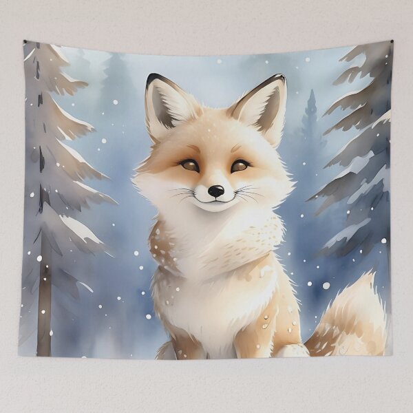Item preview, Echoes in the Snow: The Winter Fox designed and sold by staceyayesa.
