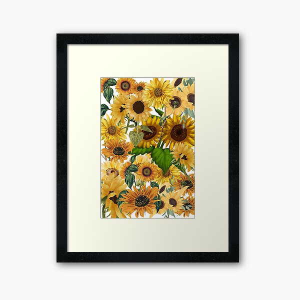 Item preview, Superbe motif de tournesol designed and sold by Holzfrau-Swiss.