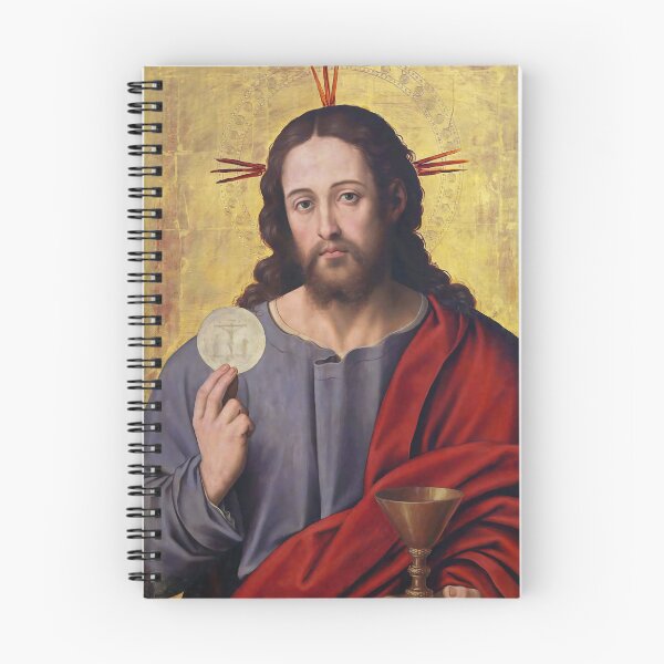Item preview, Vicente Juan Masip, Christ the Saviour with the Eucharist, Juan de Juanes, Spanish Painter designed and sold by Artistic Gift Print.