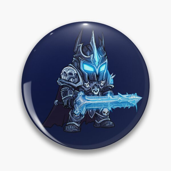 Artikelvorschau, Arthas, Lichkönig, World of Warcraft Chibi entworfen und verkauft von MoranaRed.