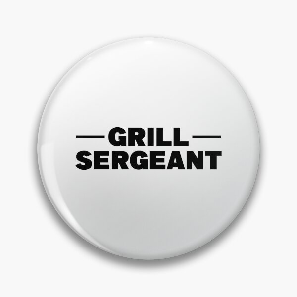 Item preview, Grill Sergeant Funny BBQ Design designed and sold by IRON WINGS /USAF.