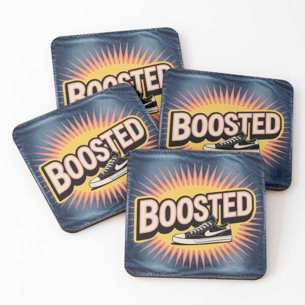 Item preview, BOOSTED – Amalgamation of Shoes Power Sticker Design Best-selling design Premum quality viral drop reloaded designed and sold by Imaginarium of Chaos falcon88 .