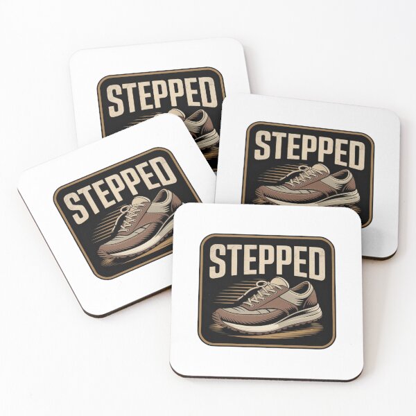 Item preview, STEPPED – Amalgamation of Shoes Sneaker Movement Sticker Best-selling design Premum quality viral drop reloaded designed and sold by Imaginarium of Chaos falcon88 .
