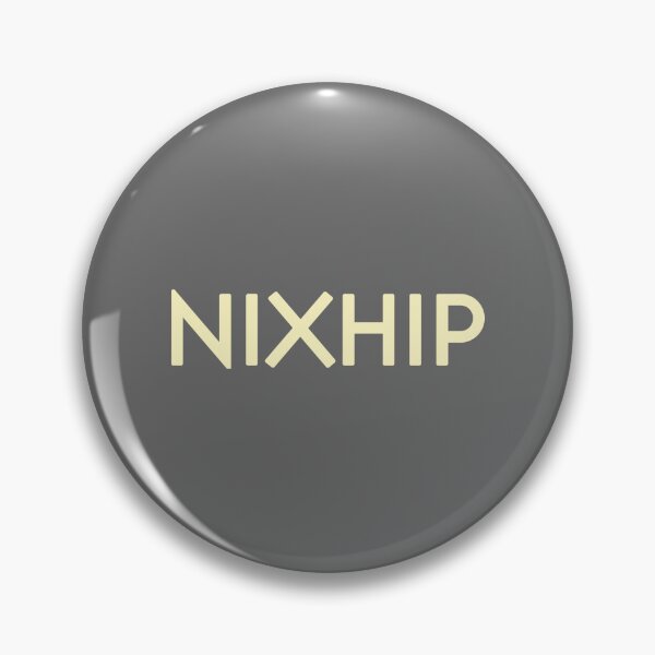 Item preview, Nixhip Minimal Typography Text designed and sold by vibeno1.
