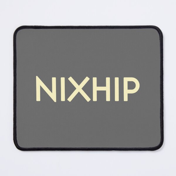 Item preview, Nixhip Minimal Typography Text designed and sold by vibeno1.
