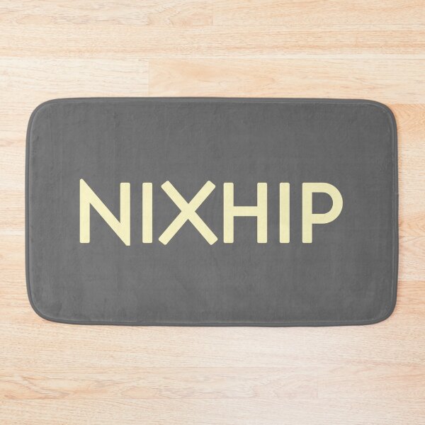 Item preview, Nixhip Minimal Typography Text designed and sold by vibeno1.