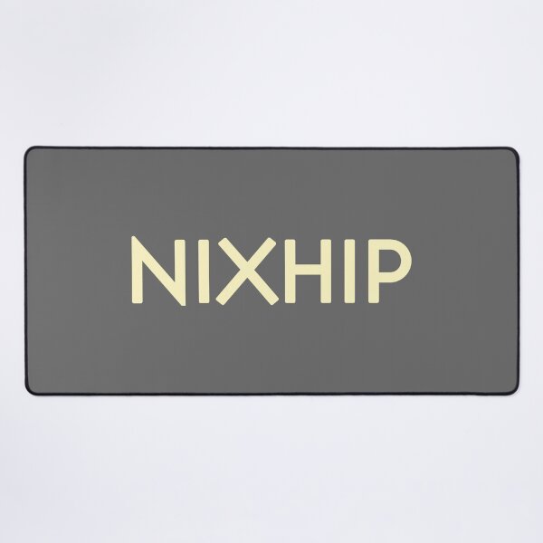 Item preview, Nixhip Minimal Typography Text designed and sold by vibeno1.