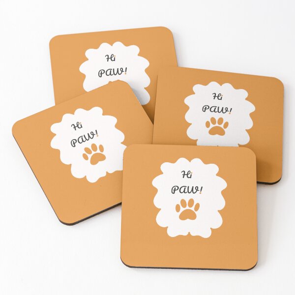 Item preview, Hi! Paw – Sassy Pet Meme for Cat & Dog Lovers designed and sold by LoversEyes.