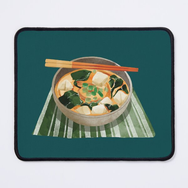 Item preview, Warm Bowl Of Japanese Miso Soup  designed and sold by Alicia Chee.