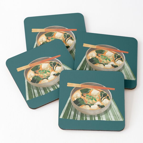 Item preview, Warm Bowl Of Japanese Miso Soup  designed and sold by Alicia Chee.