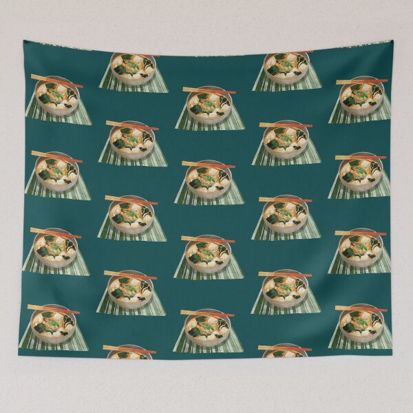 Item preview, Warm Bowl Of Japanese Miso Soup  designed and sold by Alicia Chee.