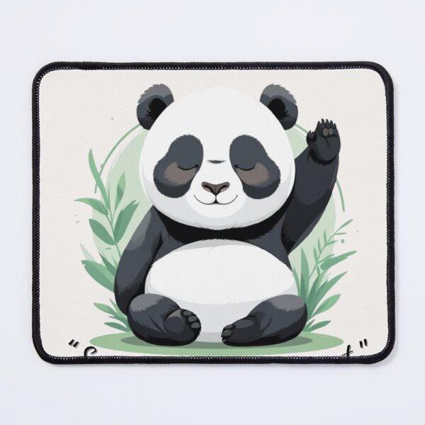 Item preview, Meditating Panda Accidentally Snoozing designed and sold by ZenAnimal.