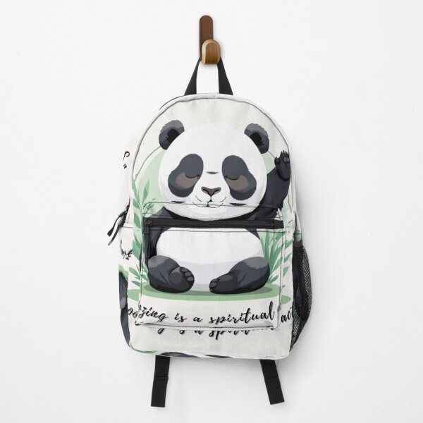Item preview, Meditating Panda Accidentally Snoozing designed and sold by ZenAnimal.