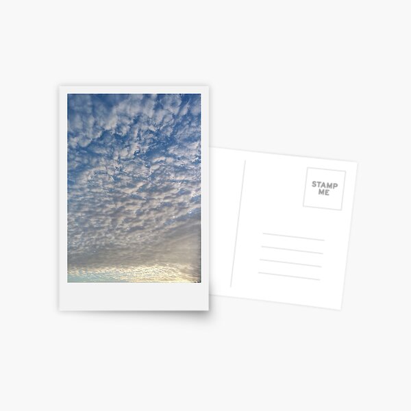 Item preview, Spread out Broken Clouds Aesthetic Polaroid designed and sold by NEBULAR SKY.
