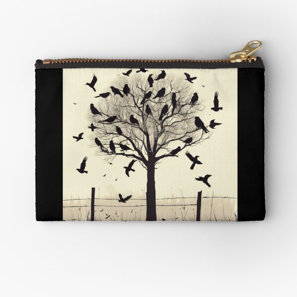 Item preview, Tree Full of Crows in a Black Silhouette designed and sold by Marymarice.