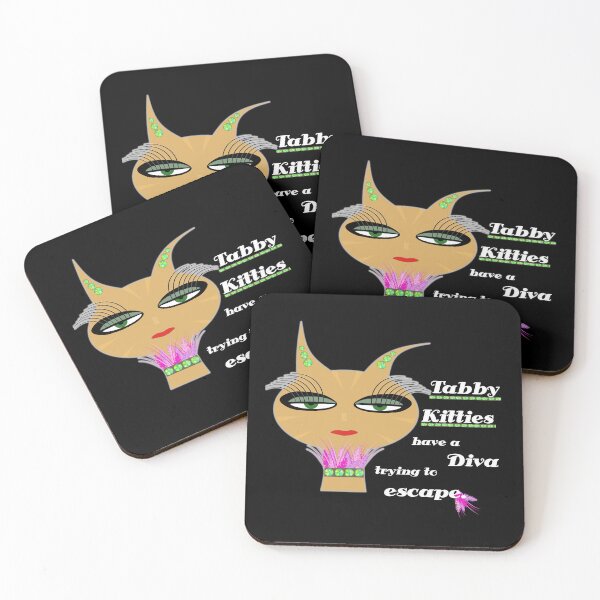 Item preview, Tabbies are Divas designed and sold by WandaRichards.