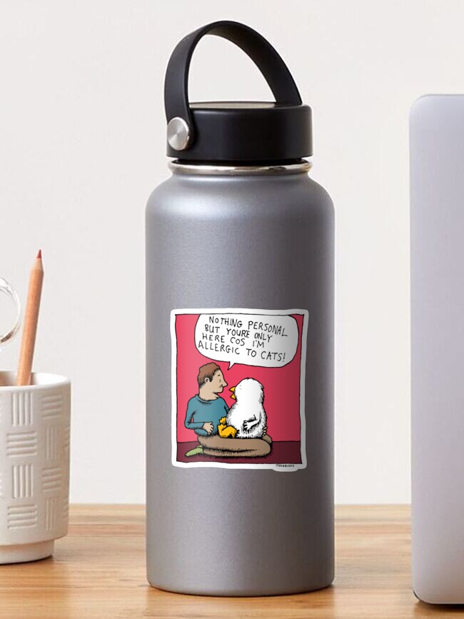Thumbnail 1 of 3, Sticker, Pet substitute designed and sold by Toonbloke.