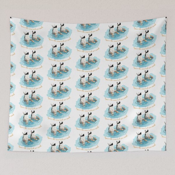 Item preview, Ignore the Noise, Seek Your Snack – Funny Duck Illustration designed and sold by Pandositive.