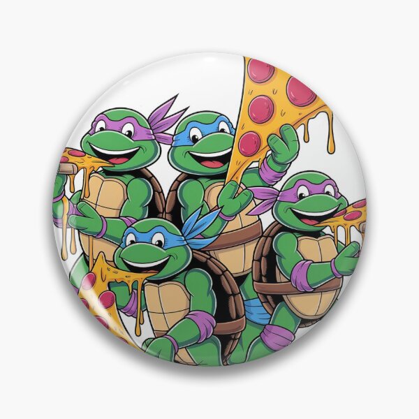 Item preview, Neon Ninja Legends – Retro Turtle Heroes designed and sold by Thompika.