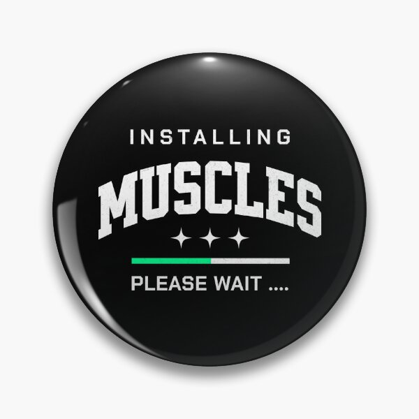 Item preview, Installing Muscles Funny Gym Workout  designed and sold by flidesign .