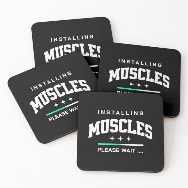 Item preview, Installing Muscles Funny Gym Workout  designed and sold by flidesign .